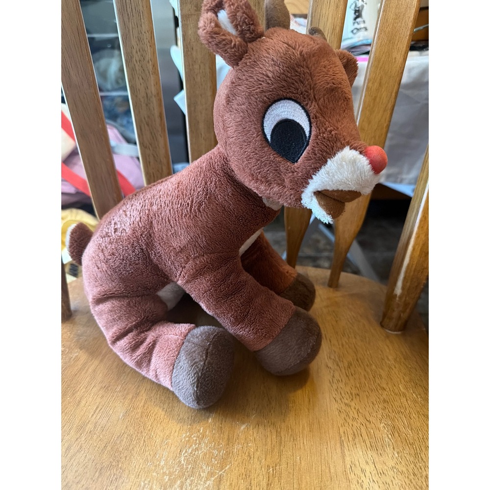 Commonwealth Rudolph the Red-Nosed Reindeer Plush 2008 Christmas Toy HK-98